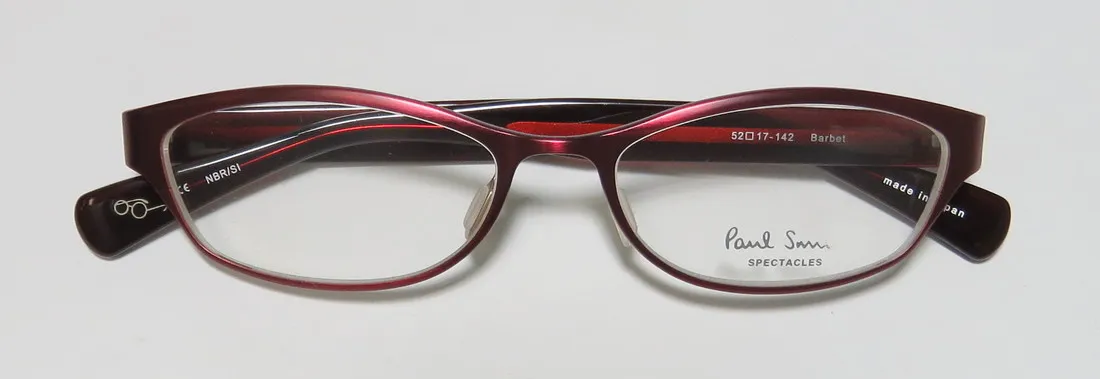 Paul Smith Barbet nbr/si Eyeglasses Bordeaux 52mm 2