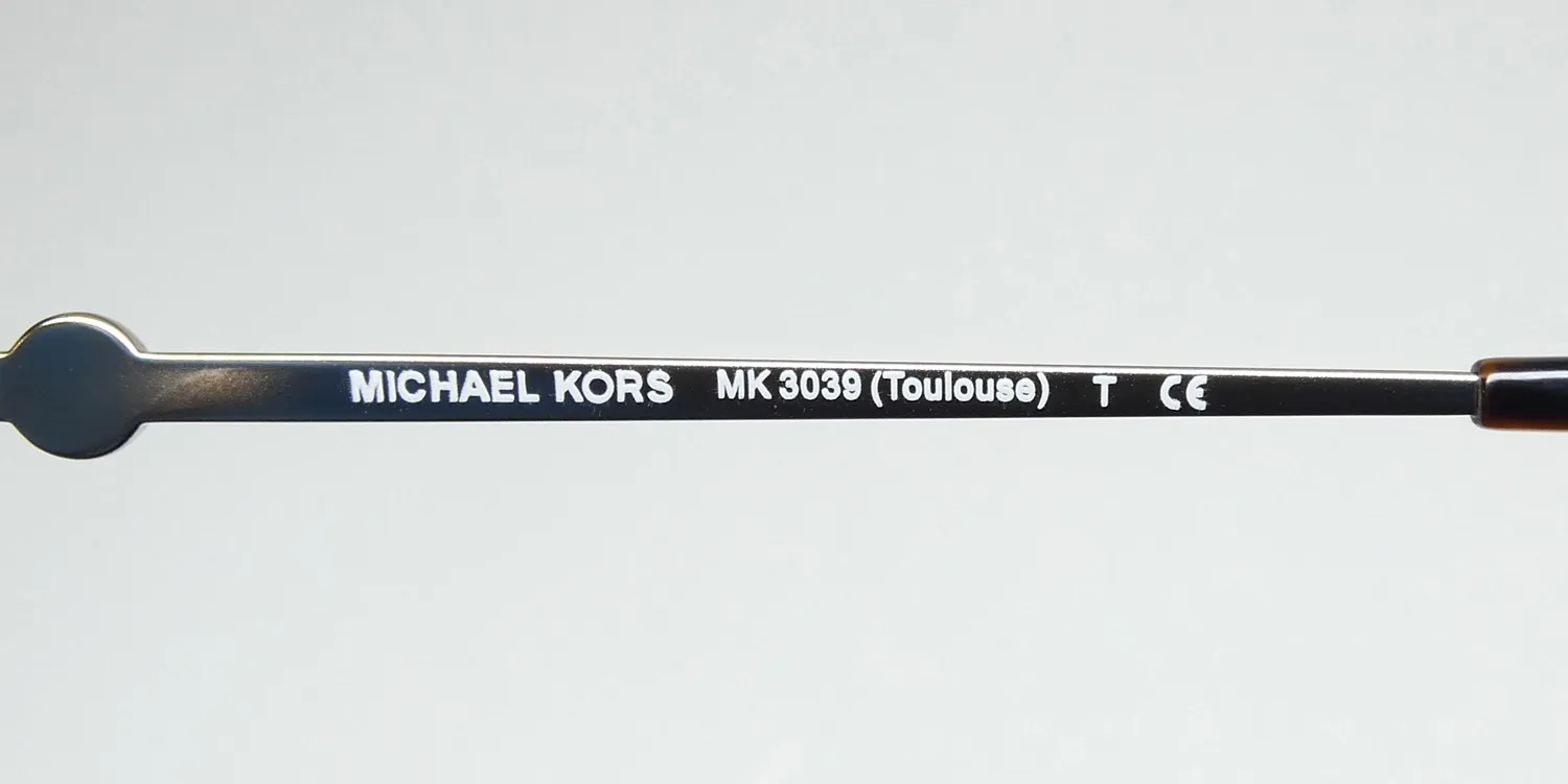 Michael Kors 3039 1014 Eyeglasses Light Gold 56mm 7