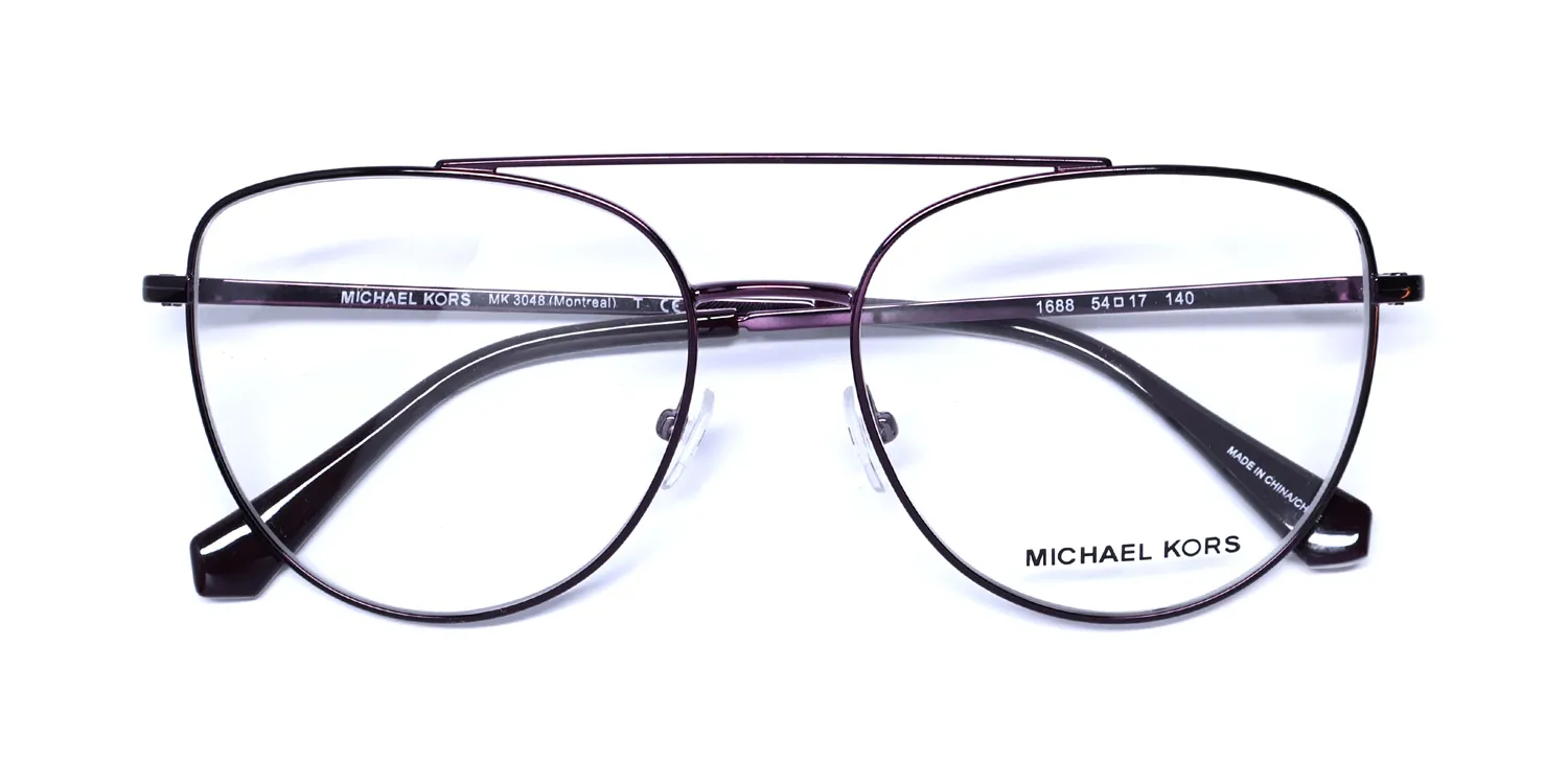 Michael Kors 3048 1688 Eyeglasses Burgundy 54mm 2