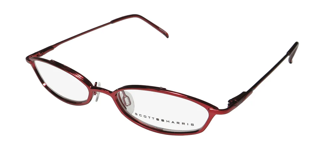 Scott Harris 181a 2 Eyeglasses Burgundy 48mm Women