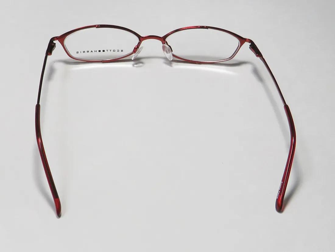 Scott Harris 181a 2 Eyeglasses Burgundy 48mm Women 5