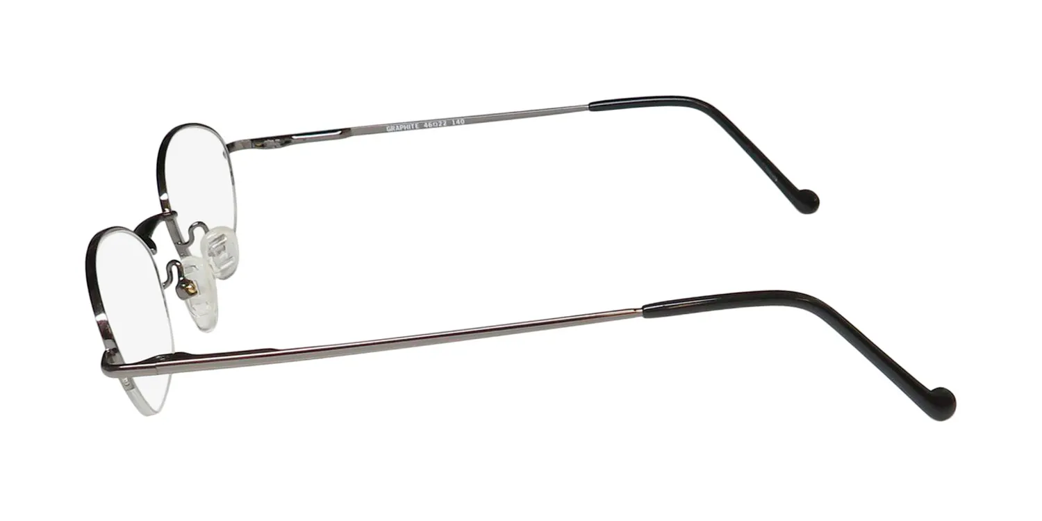 Elite Eyewear Clever Clip 106 graphite Eyeglasses Graphite 46mm Unisex 5