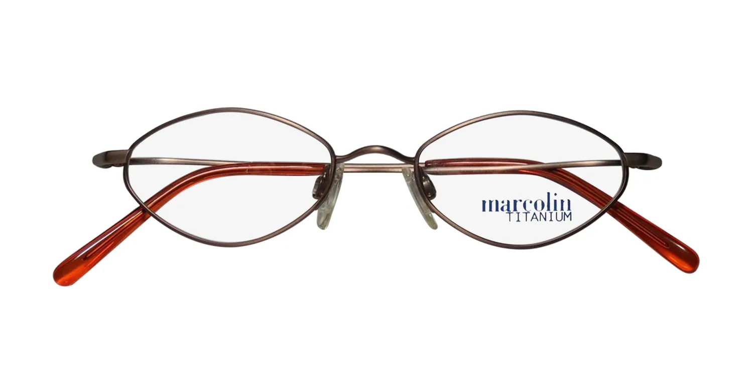 Marcolin 2031 311 Eyeglasses Matte Brown 46mm Unisex 2