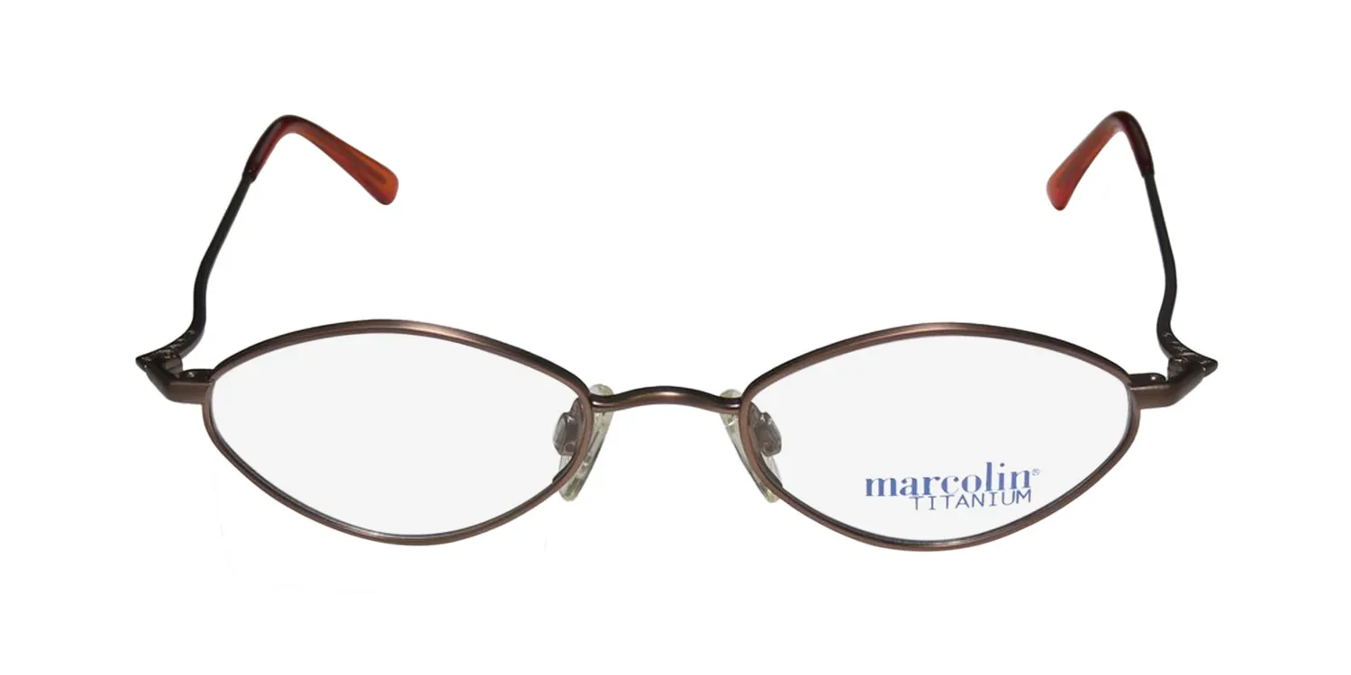 Marcolin 2031 311 Eyeglasses Matte Brown 46mm Unisex 3