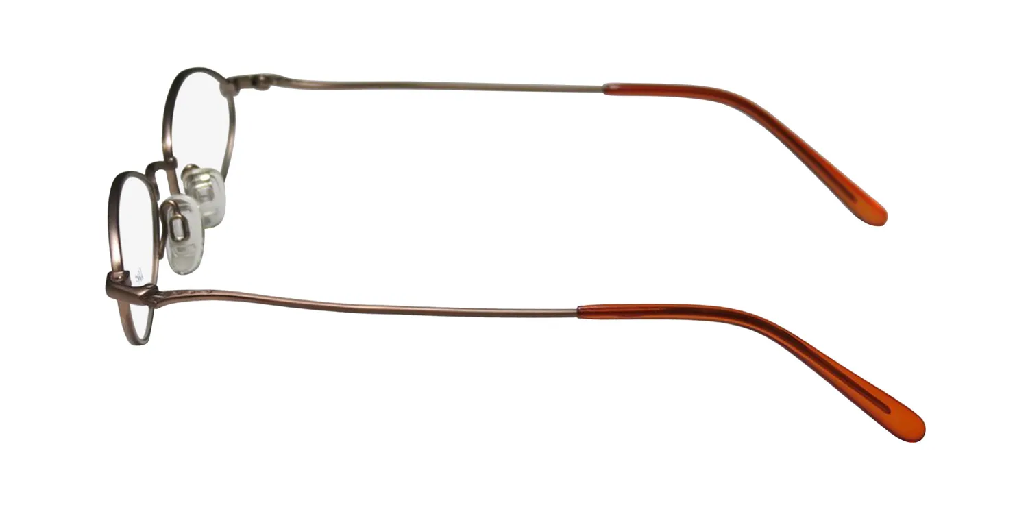Marcolin 2031 311 Eyeglasses Matte Brown 46mm Unisex 4