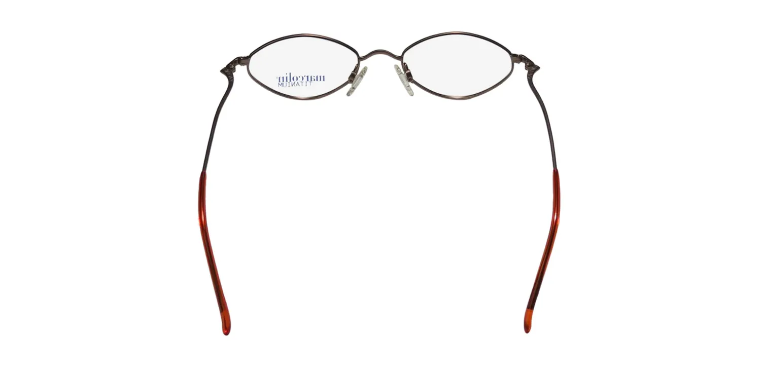 Marcolin 2031 311 Eyeglasses Matte Brown 46mm Unisex 5