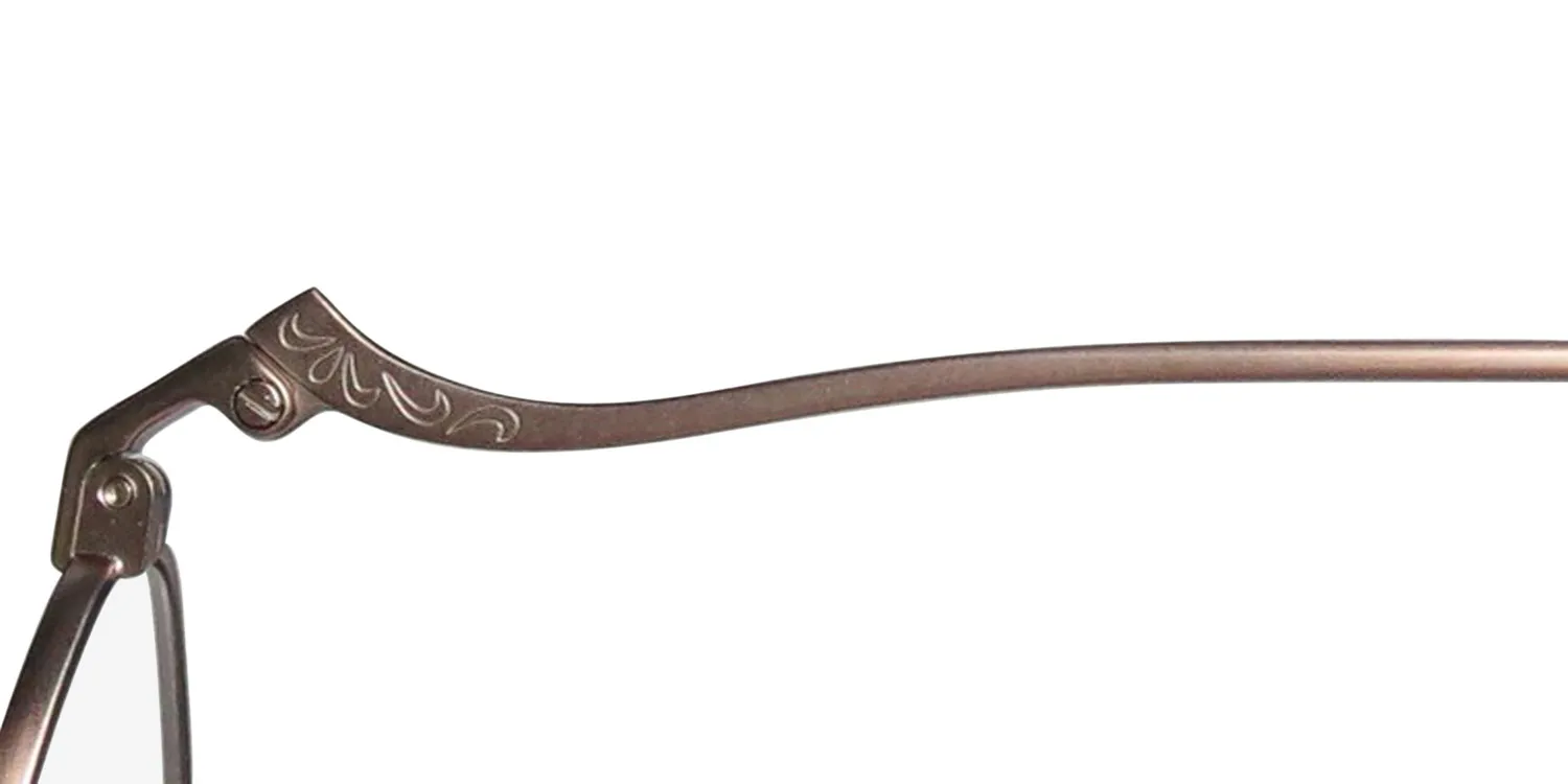 Marcolin 2031 311 Eyeglasses Matte Brown 46mm Unisex 6
