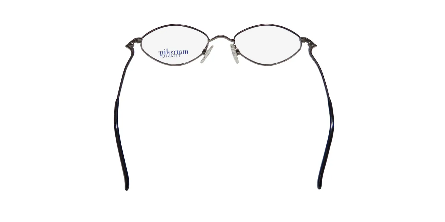 Marcolin 2031 404 Eyeglasses Gunmetal 46mm Unisex 5