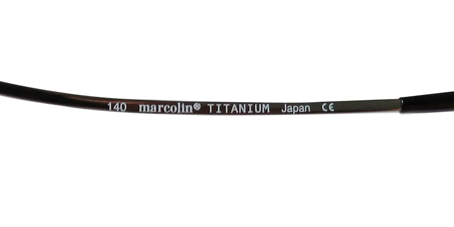 Marcolin 2031 404 Eyeglasses Gunmetal 46mm Unisex 8