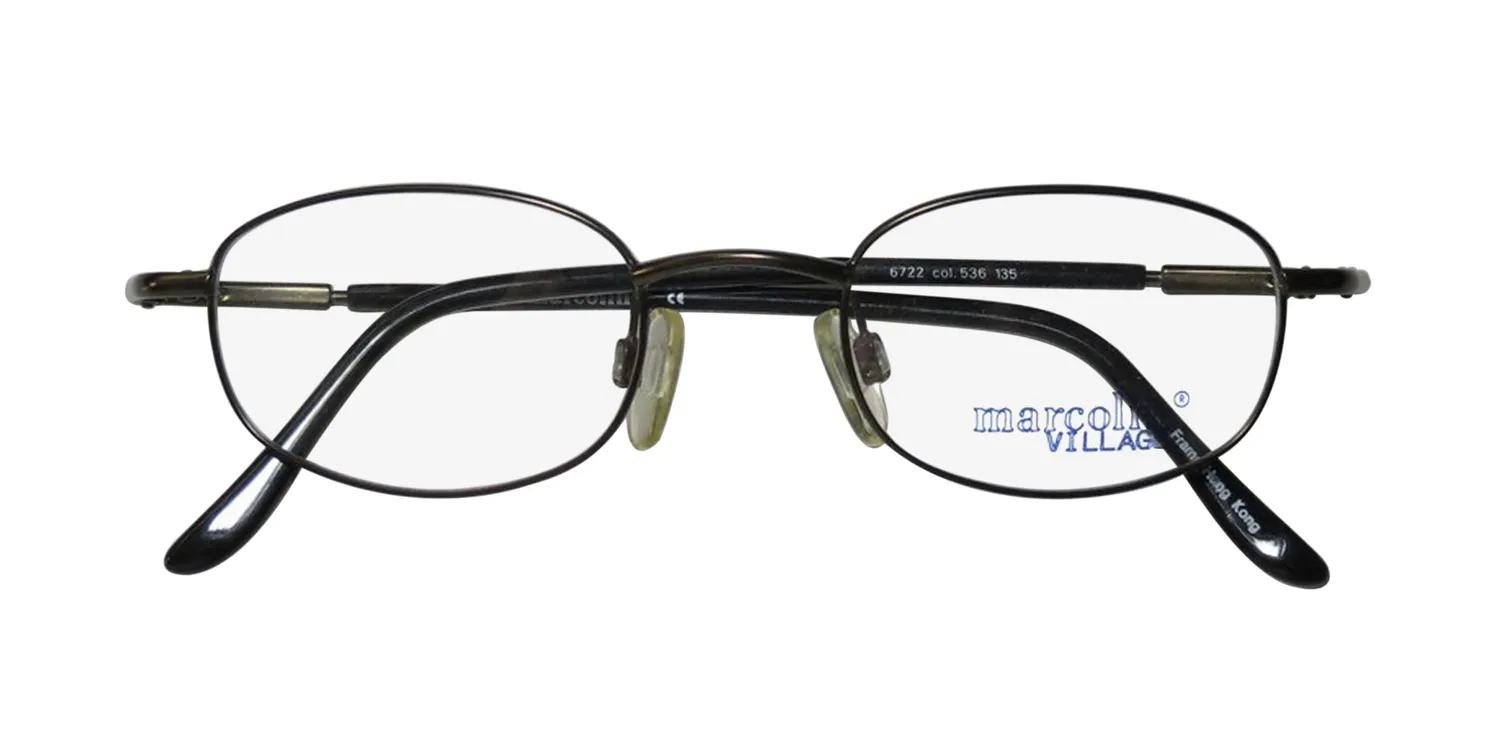 Marcolin 6722 536 Eyeglasses Brown 45mm Unisex 2