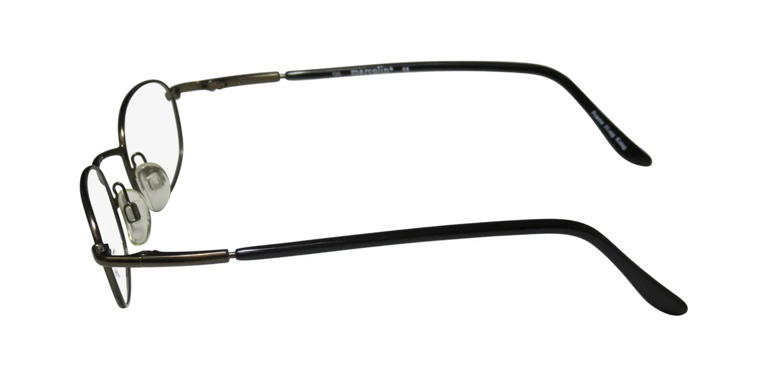 Marcolin 6722 536 Eyeglasses Brown 45mm Unisex 4