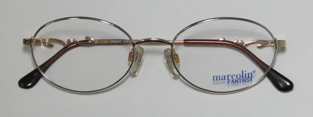 Marcolin 7191 828 Eyeglasses Gold 52mm 2