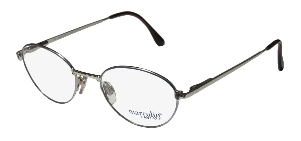 Marcolin 7196 438 Eyeglasses Silver 50mm Unisex