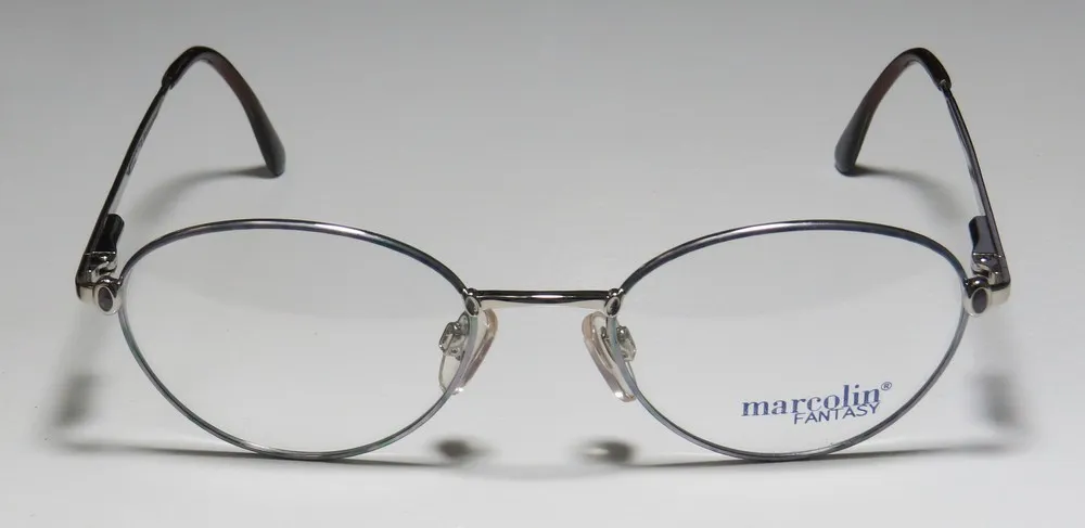 Marcolin 7196 438 Eyeglasses Silver 50mm Unisex 3