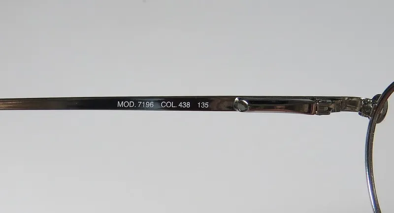 Marcolin 7196 438 Eyeglasses Silver 50mm Unisex 8