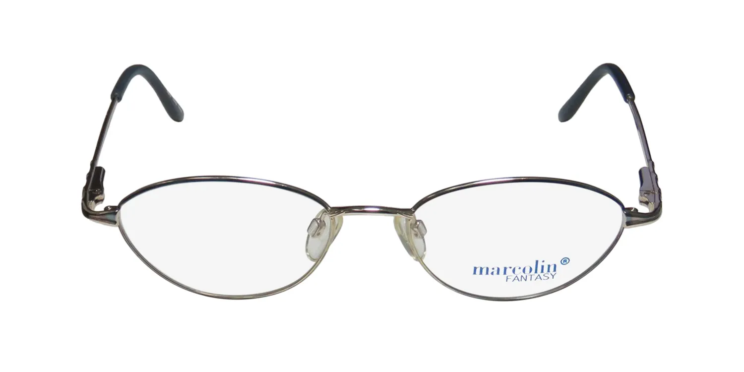 Marcolin 7209 263 Eyeglasses Gold 51mm Unisex 3