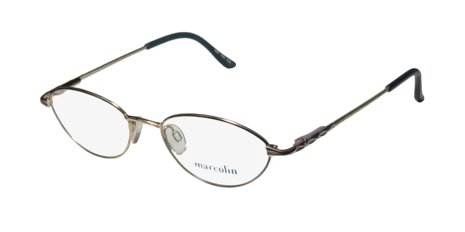 Marcolin 7209 263 Eyeglasses Gold 53mm Unisex