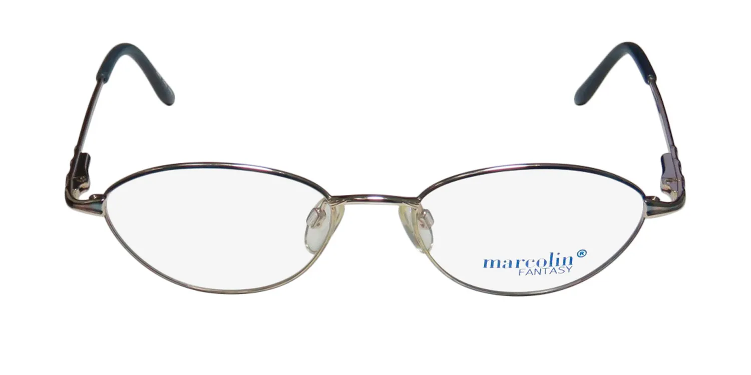 Marcolin 7209 263 Eyeglasses Gold 53mm Unisex 3