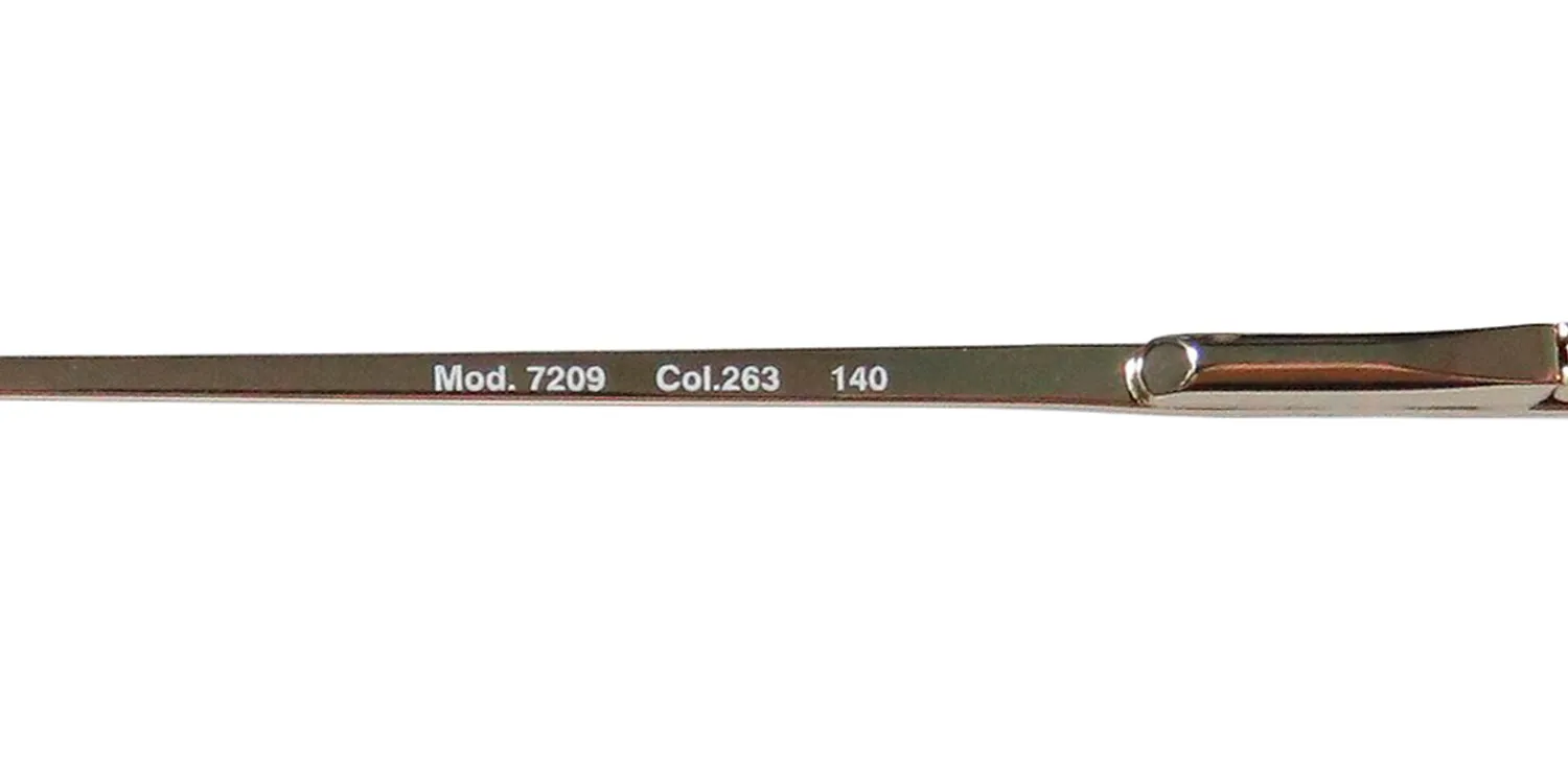 Marcolin 7209 263 Eyeglasses Gold 53mm Unisex 8