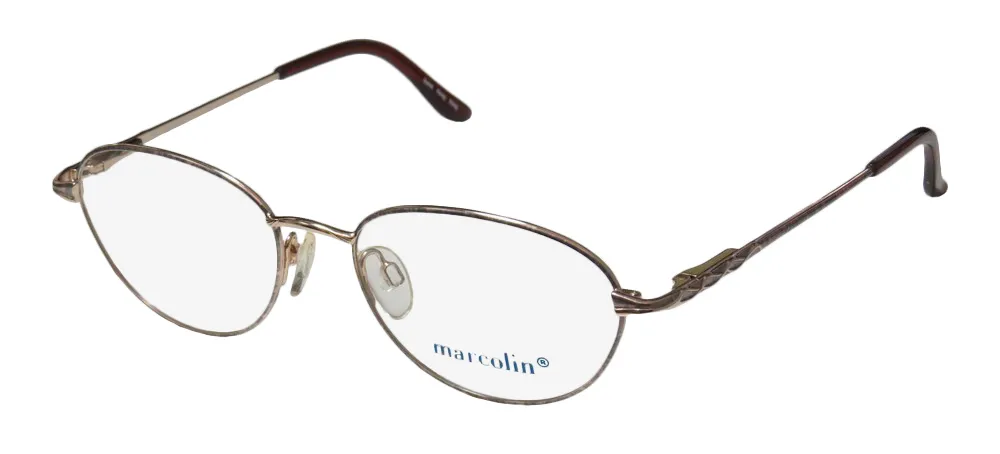 Marcolin 7210 255 Eyeglasses Gold 52mm Unisex