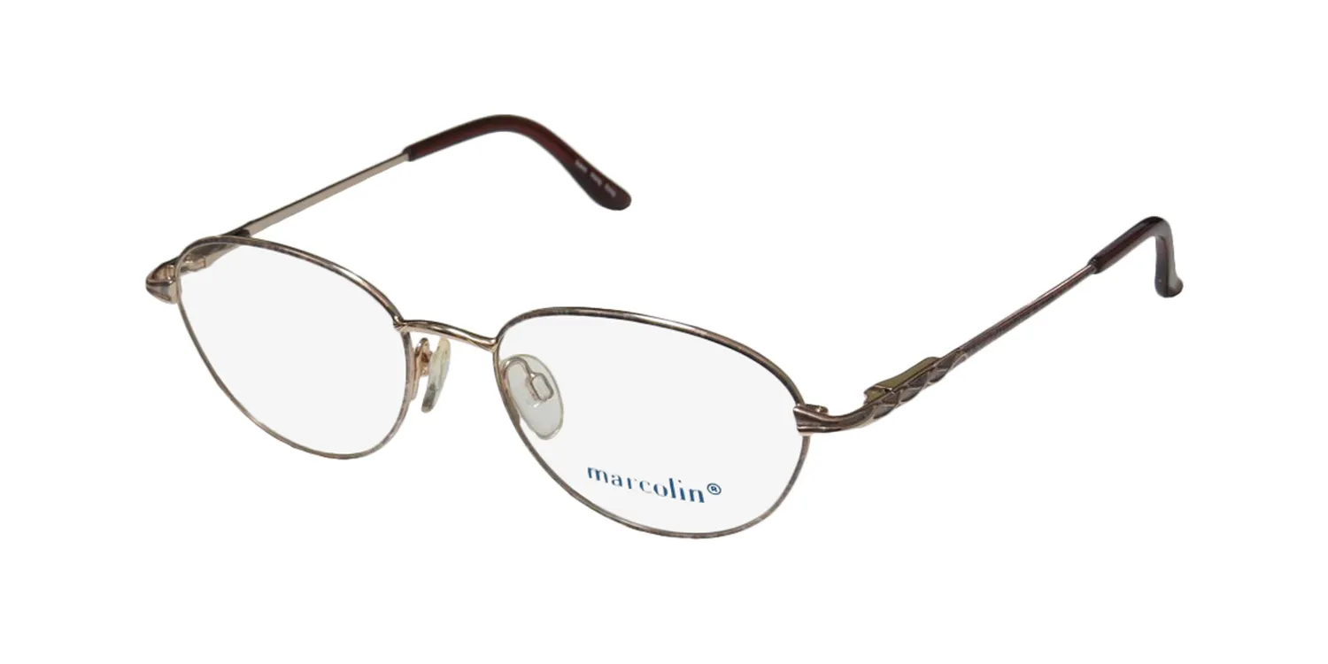 Marcolin 7210 255 Eyeglasses Gold 54mm Unisex