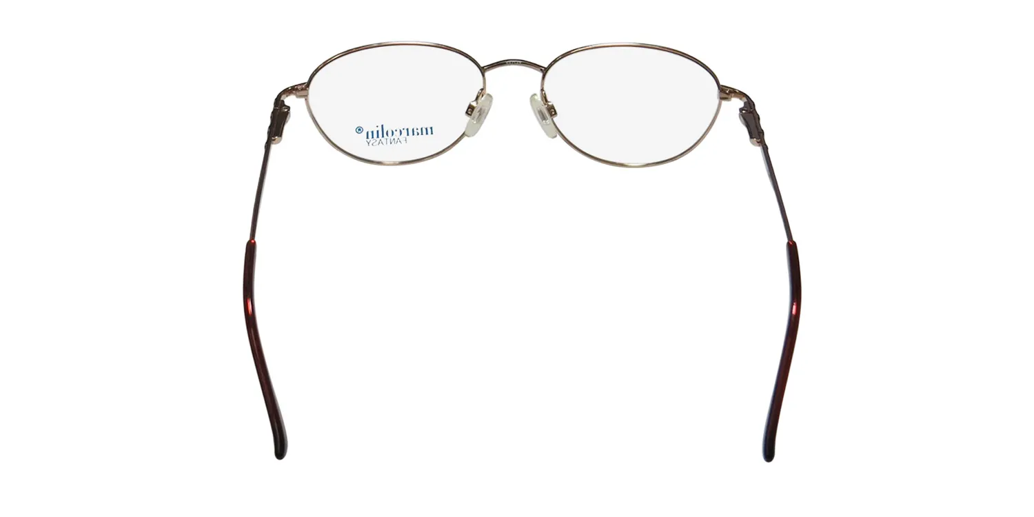 Marcolin 7210 255 Eyeglasses Gold 54mm Unisex 5