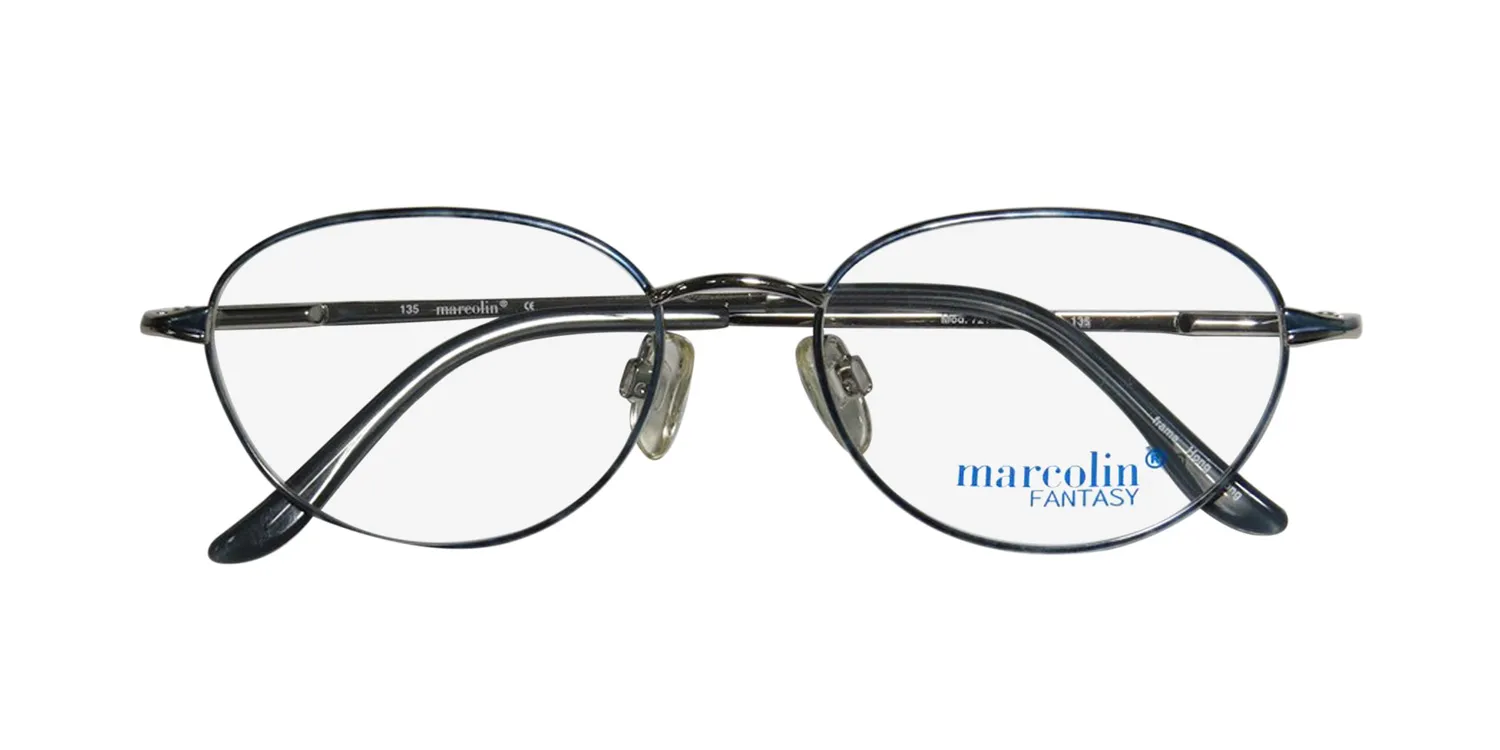 Marcolin 7210 264 Eyeglasses Blue 54mm Unisex 2