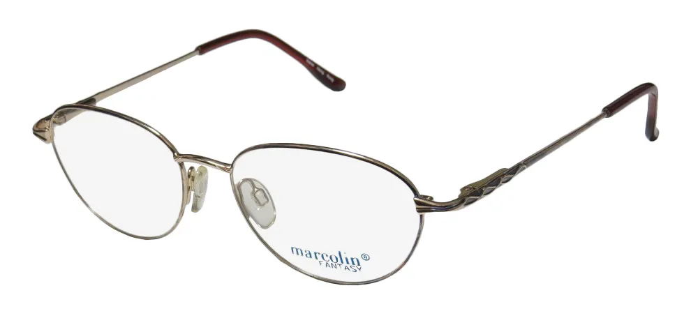Marcolin 7210 275 Eyeglasses Gold 54mm Unisex