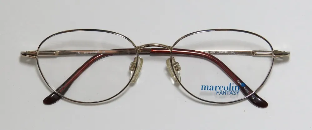 Marcolin 7210 275 Eyeglasses Gold 54mm Unisex 2