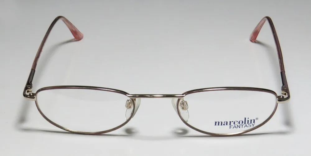 Marcolin 7215 506 Eyeglasses Gold 49mm Unisex 3
