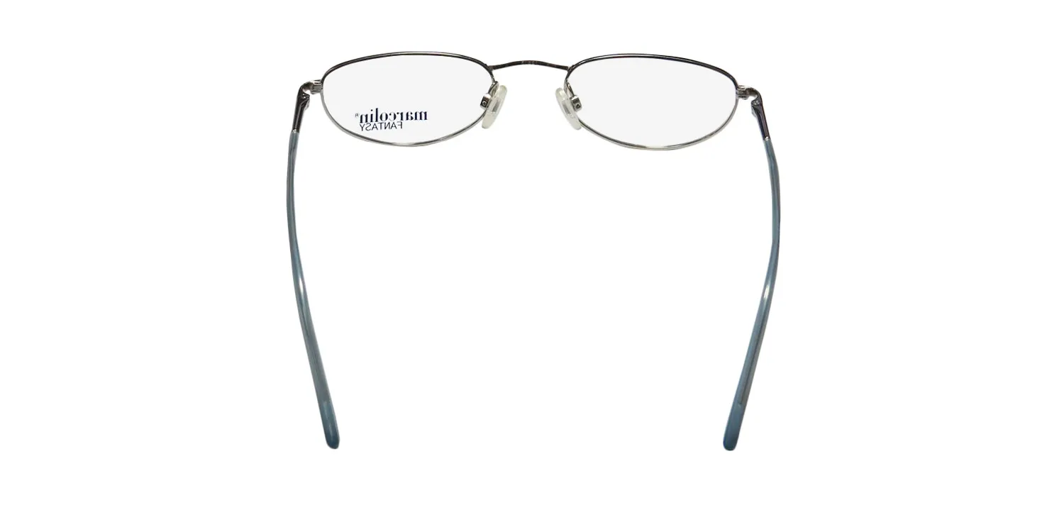 Marcolin 7215 510 Eyeglasses Silver 49mm Unisex 5