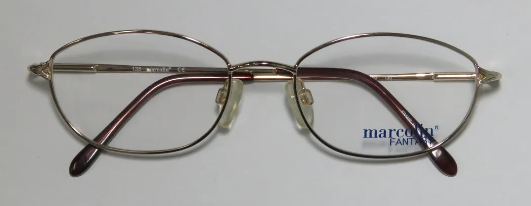 Marcolin 7218 216 Eyeglasses Gold 52mm Unisex 2