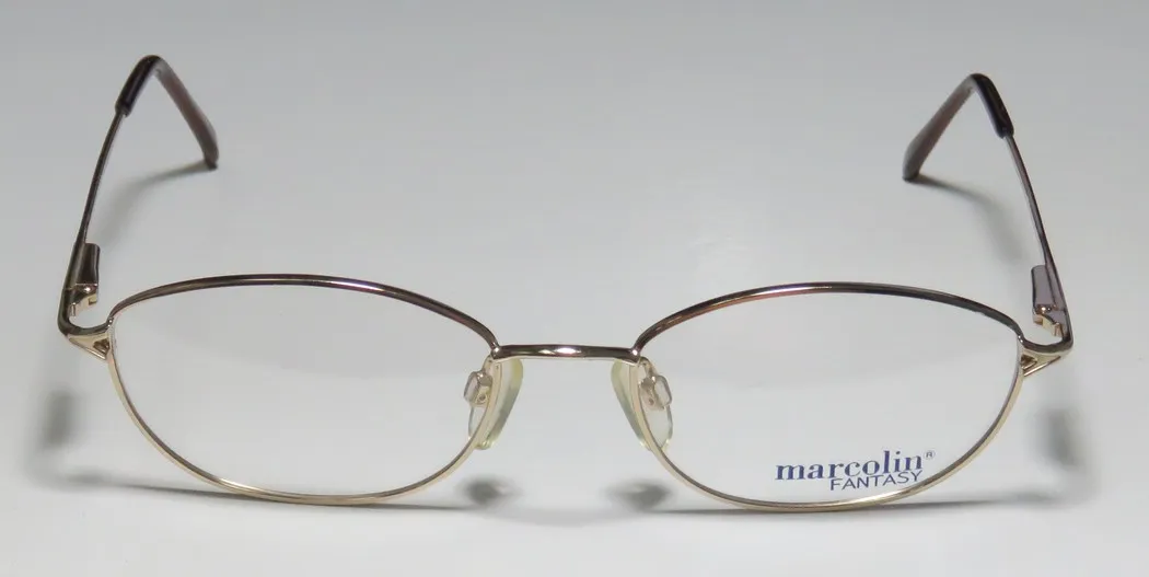 Marcolin 7218 216 Eyeglasses Gold 52mm Unisex 3