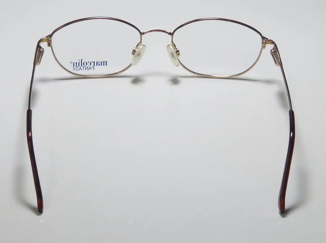 Marcolin 7218 216 Eyeglasses Gold 52mm Unisex 5