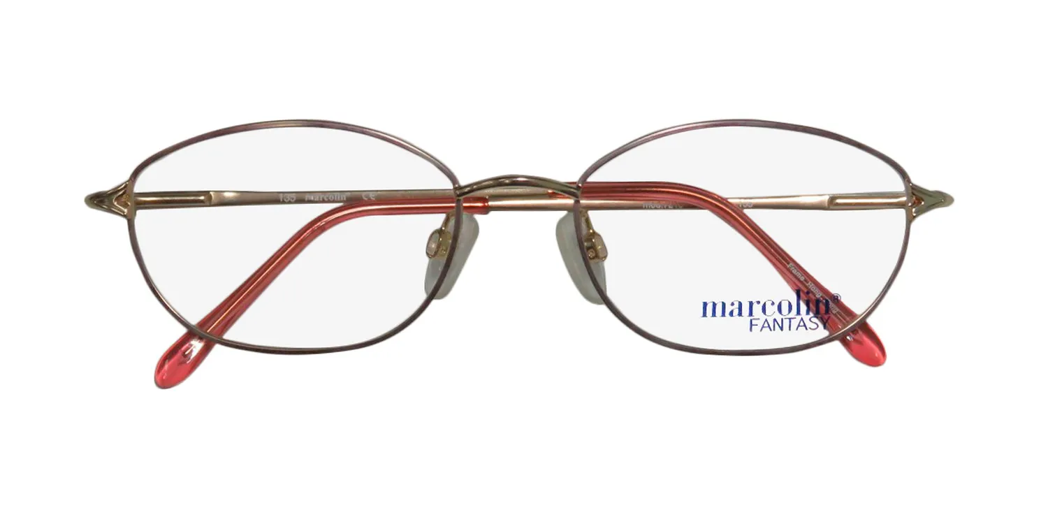 Marcolin 7218 299 Eyeglasses Pink 52mm Unisex 2
