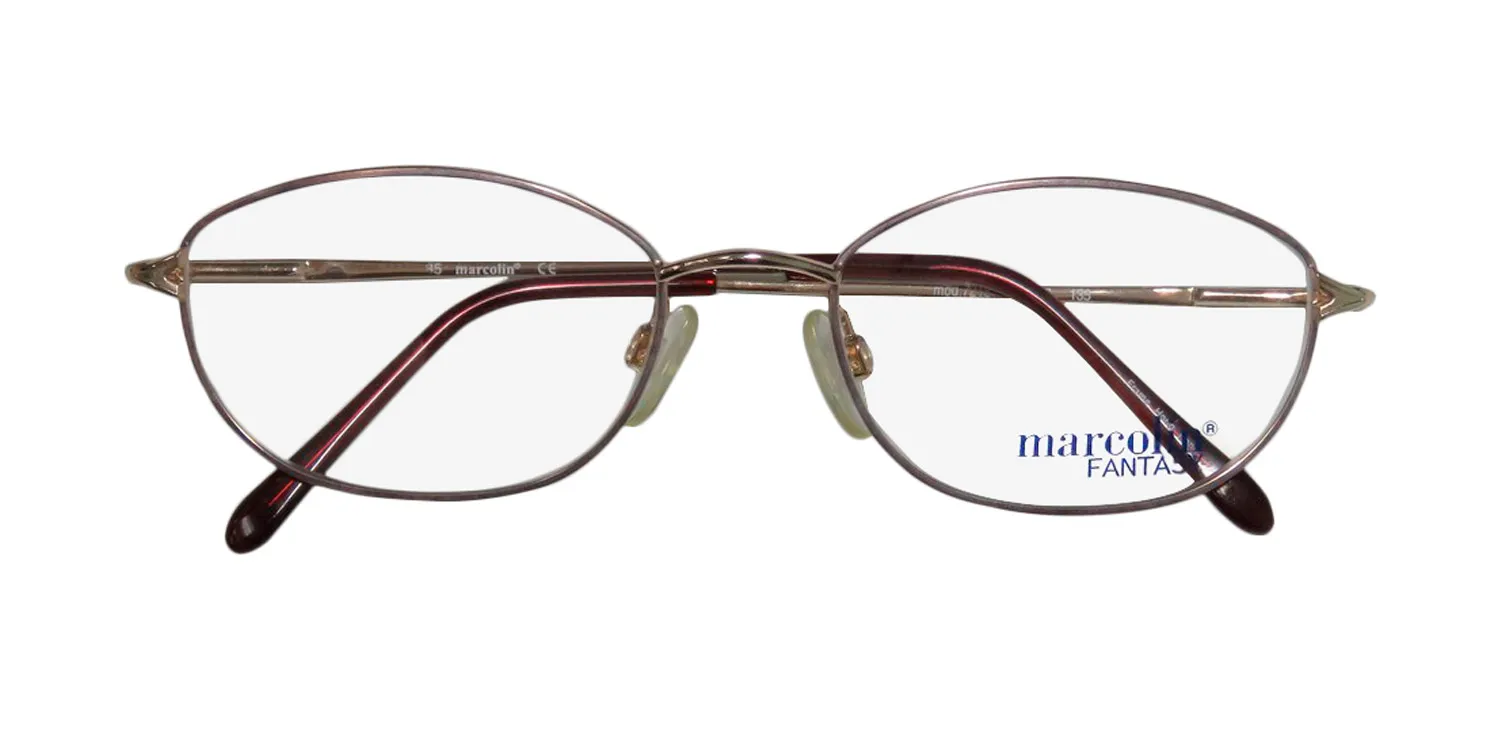 Marcolin 7218 336 Eyeglasses Gold 52mm Unisex 2
