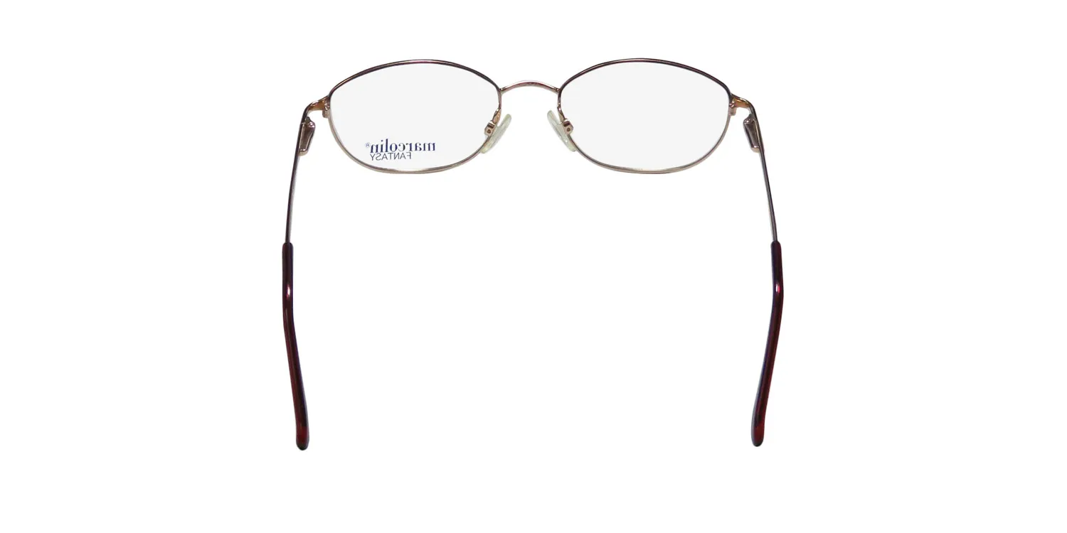 Marcolin 7218 336 Eyeglasses Gold 52mm Unisex 5