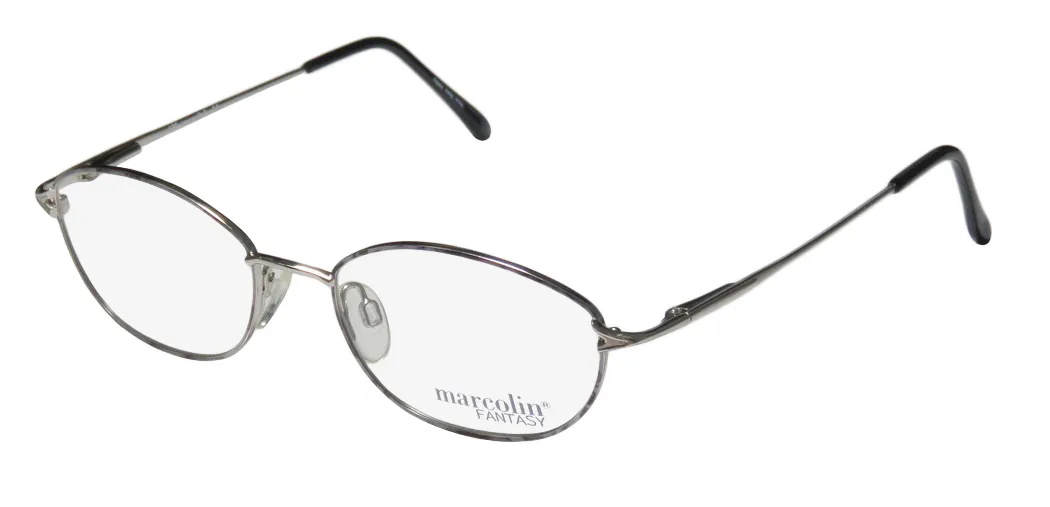 Marcolin 7218 788 Eyeglasses Silver 52mm Unisex