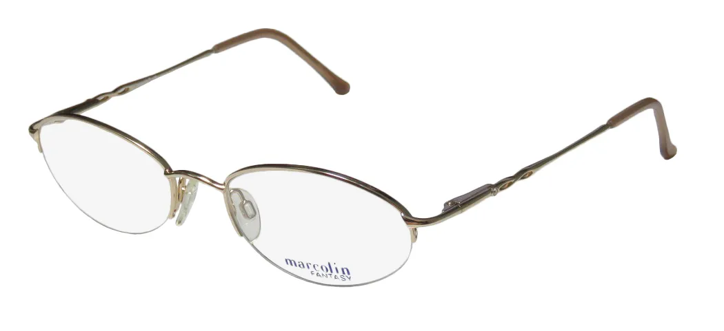 Marcolin 7222 570 Eyeglasses Gold 53mm