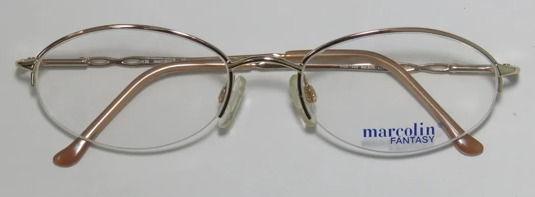 Marcolin 7222 570 Eyeglasses Gold 53mm 2