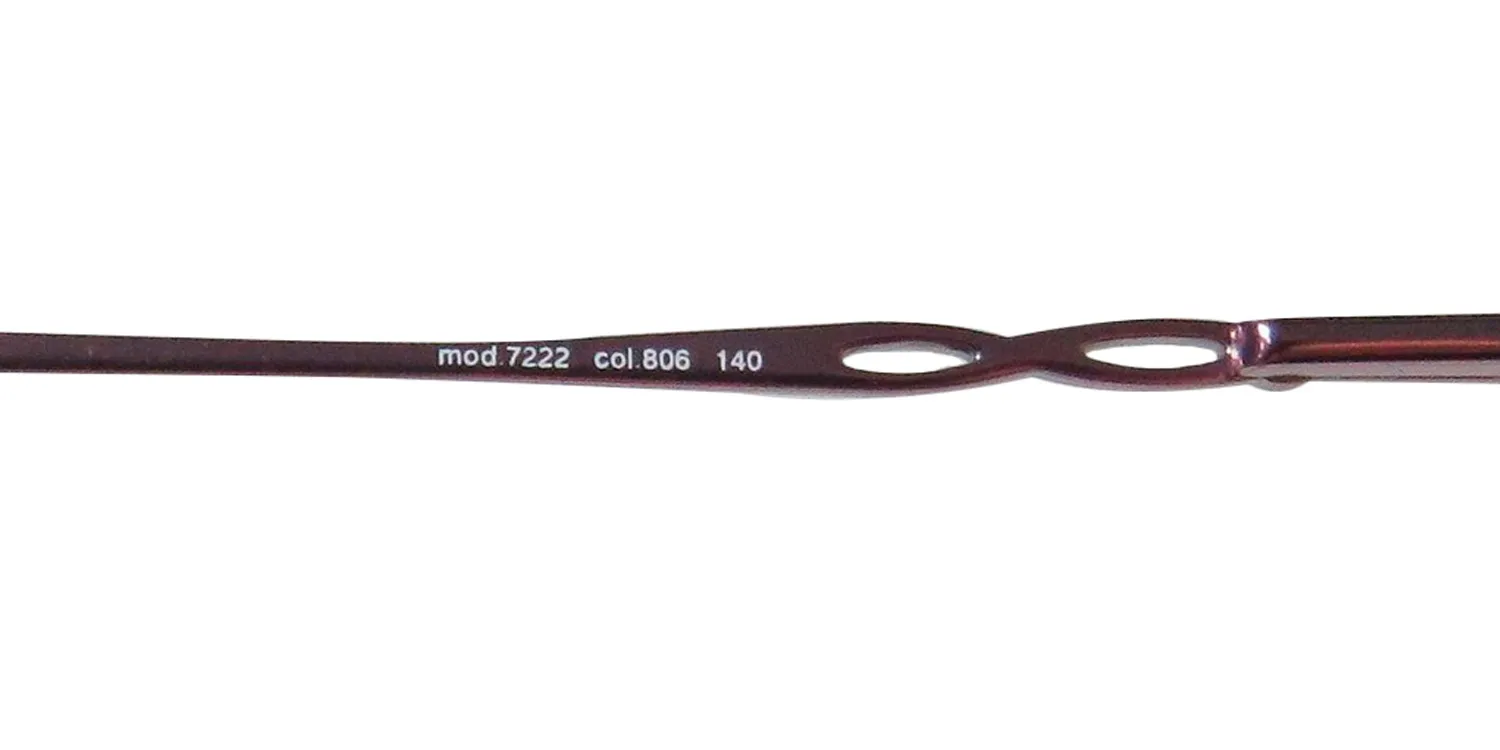 Marcolin 7222 806 Eyeglasses Lilac 55mm 8