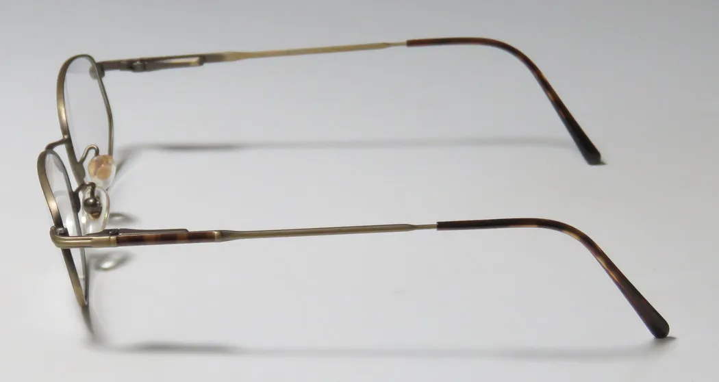 Marcolin Village 33 325 Eyeglasses Antique Gold 47mm Unisex 4