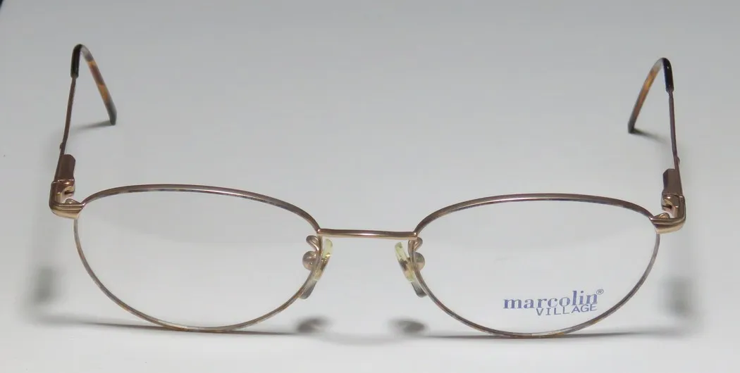 Marcolin Village 35 449 Eyeglasses Gold 50mm Unisex 3