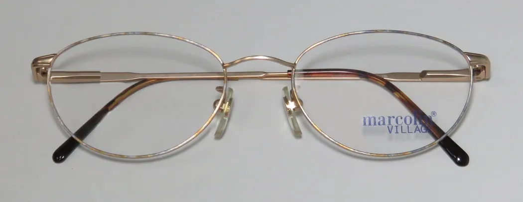 Marcolin Village 35 449 Eyeglasses Gold 52mm Unisex 2
