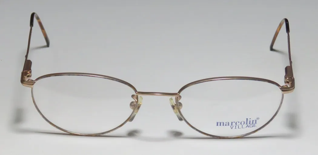 Marcolin Village 35 449 Eyeglasses Gold 52mm Unisex 3