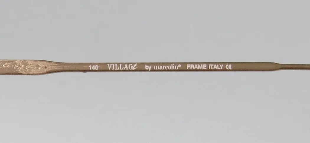 Marcolin Village 35 449 Eyeglasses Gold 52mm Unisex 7