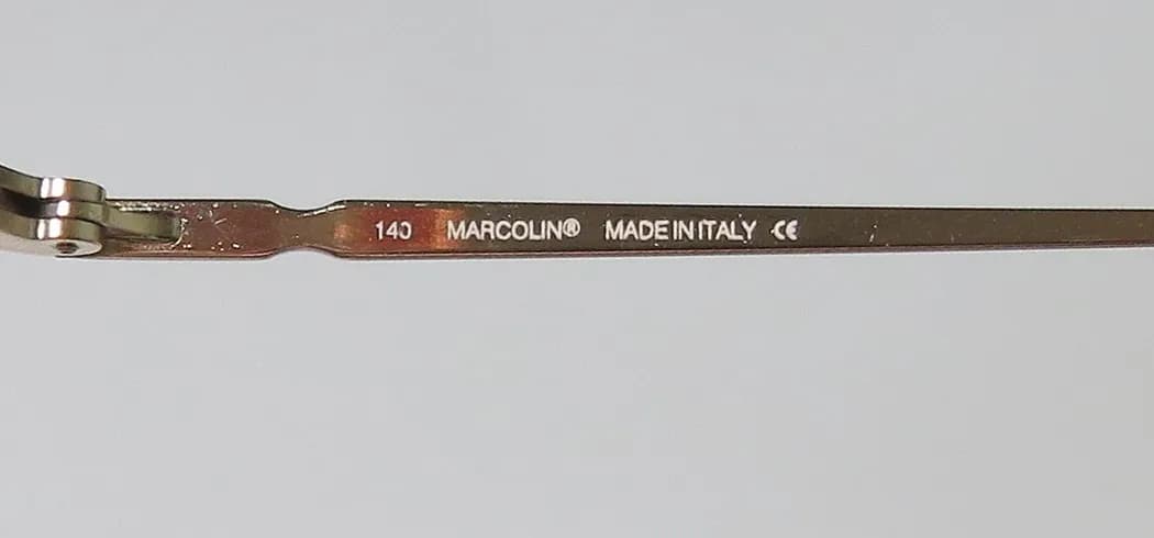 Marcolin Village 38 828 Eyeglasses Gold 48mm Unisex 7