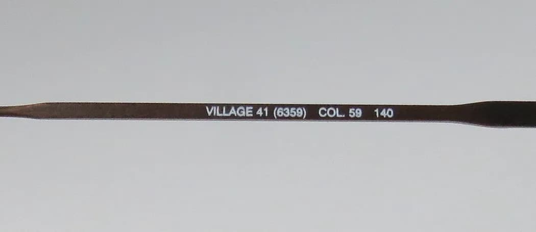 Marcolin Village 41 59 Eyeglasses Brown 48mm Unisex 8