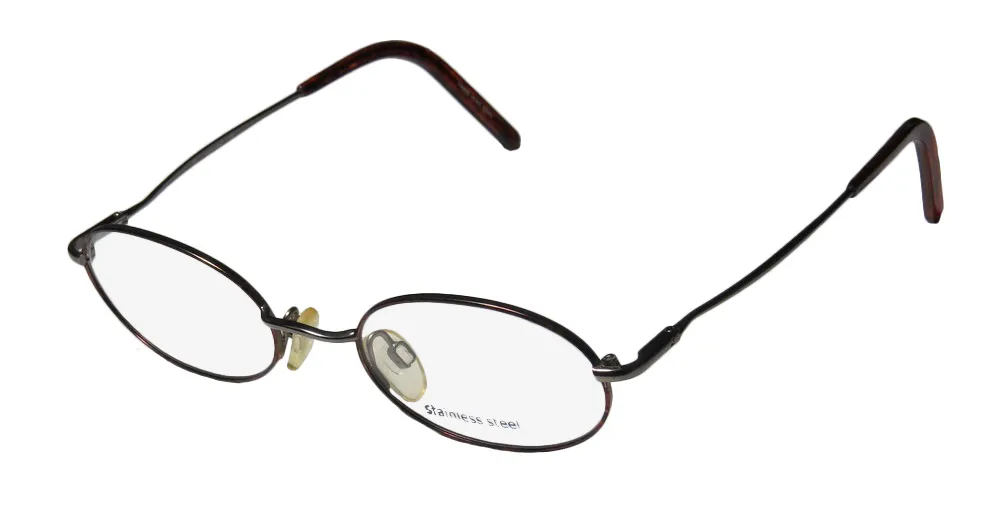 Marcolin Village 6715 295 Eyeglasses Gunmetal 49mm Unisex