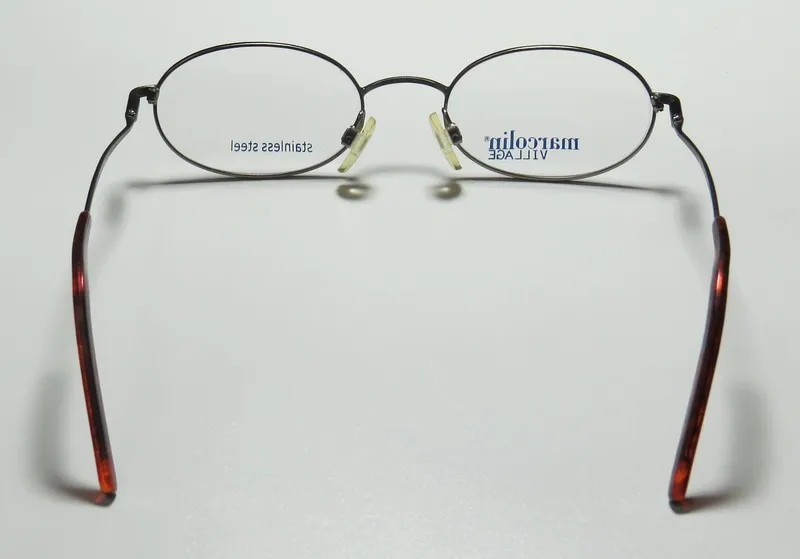 Marcolin Village 6715 295 Eyeglasses Gunmetal 49mm Unisex 5
